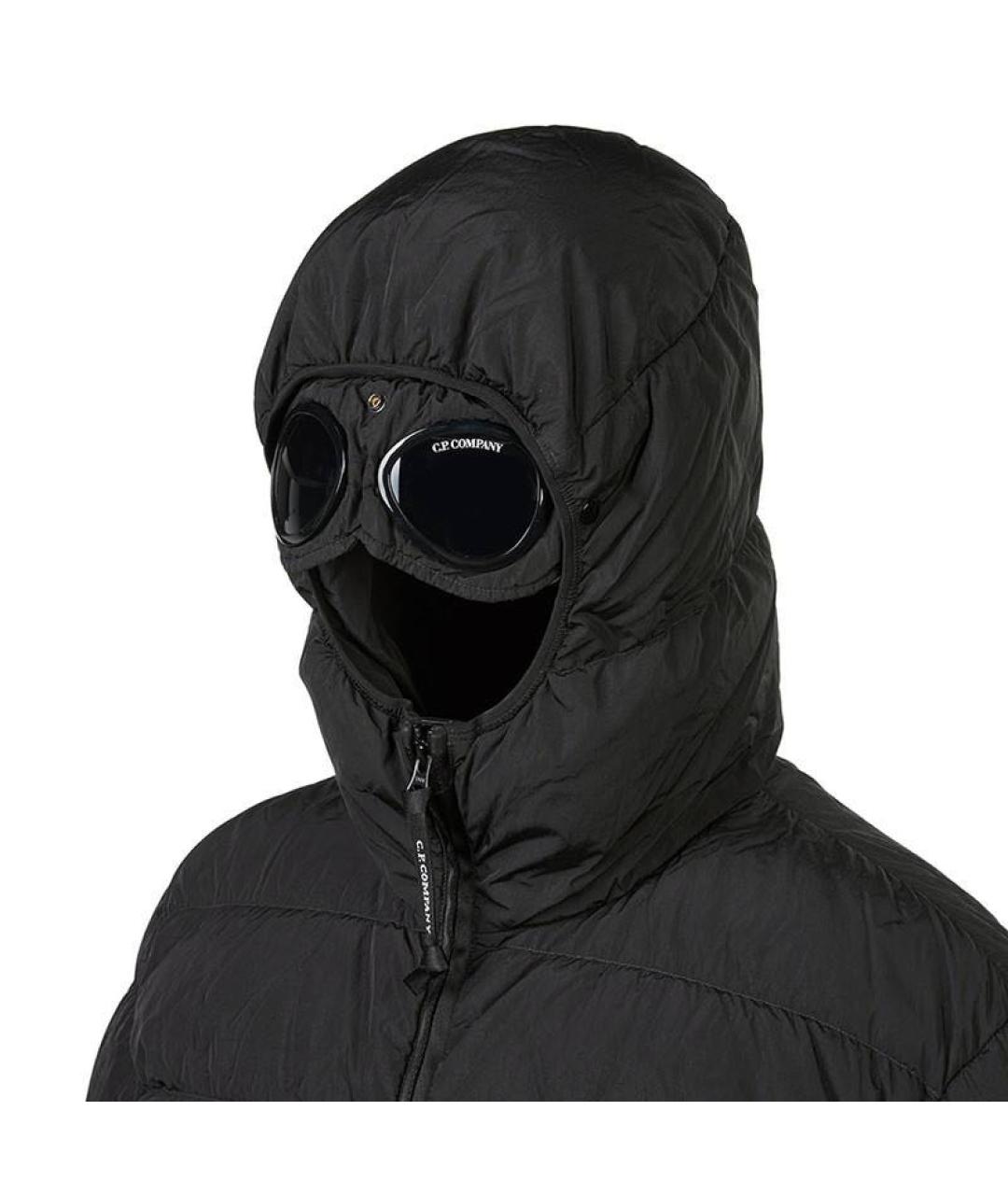 CP COMPANY Черный полиамидовый пуховик, фото 6