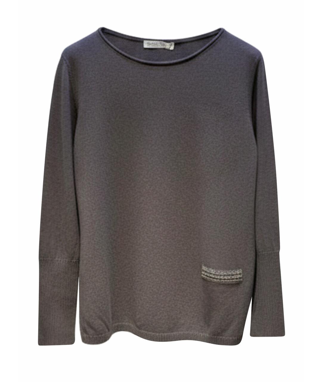 FABIANA FILIPPI Серый шерстяной джемпер / свитер, фото 1