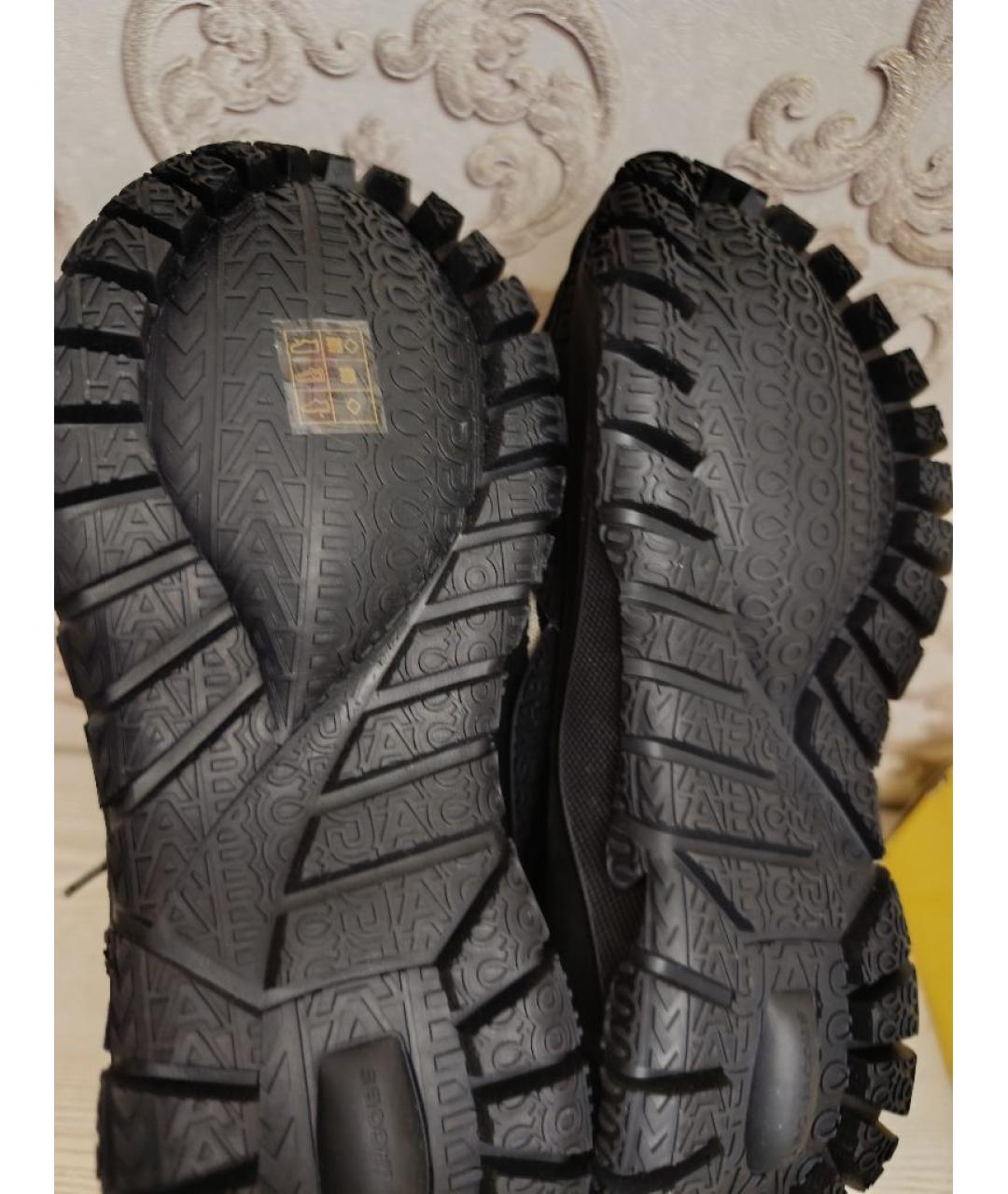 MARC JACOBS Черные текстильные кроссовки, фото 4