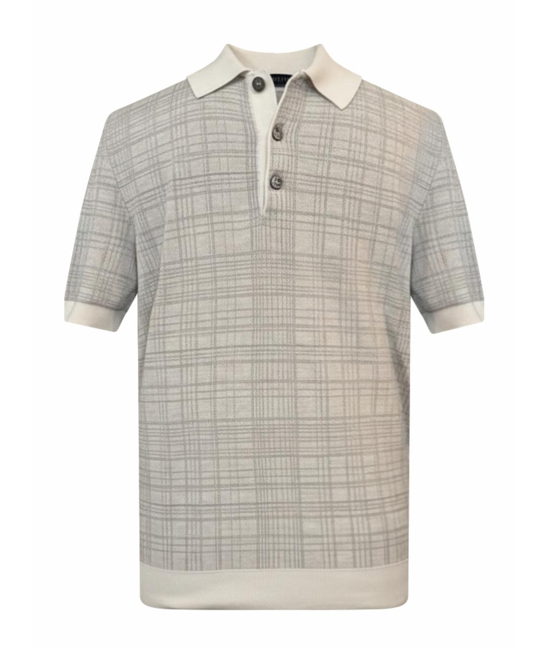 BRIONI Серый хлопковый джемпер / свитер, фото 1