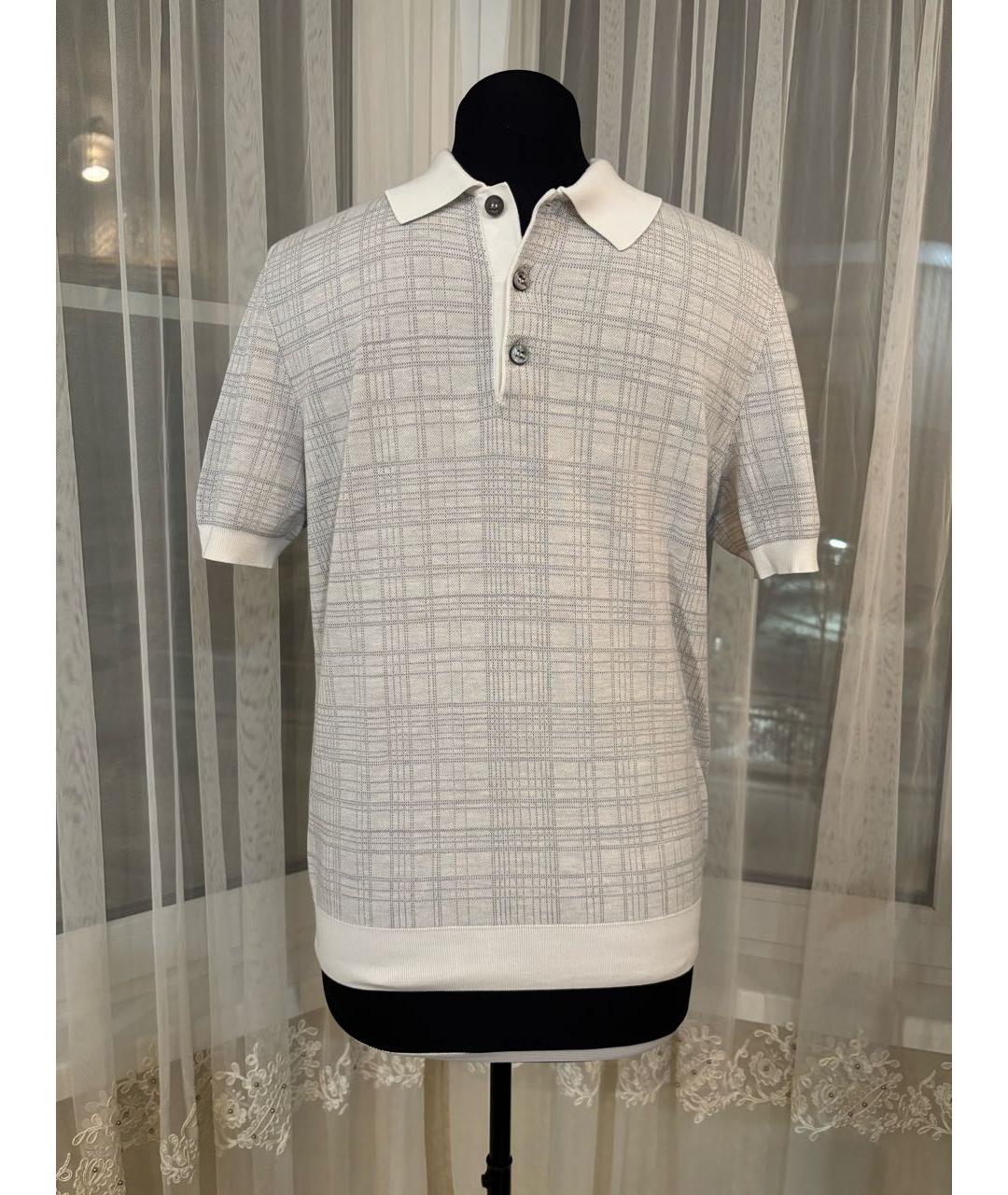 BRIONI Серый хлопковый джемпер / свитер, фото 7