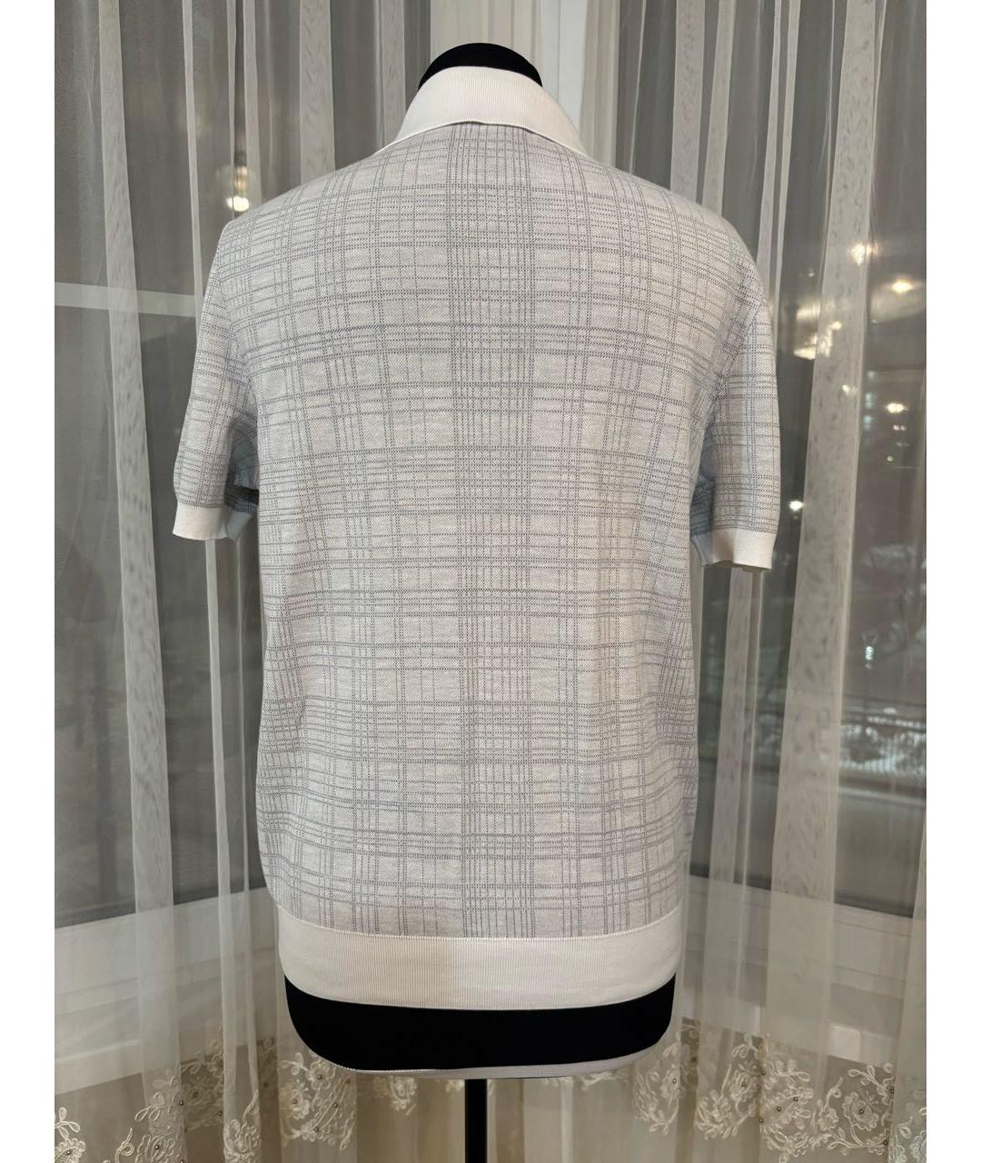 BRIONI Серый хлопковый джемпер / свитер, фото 3