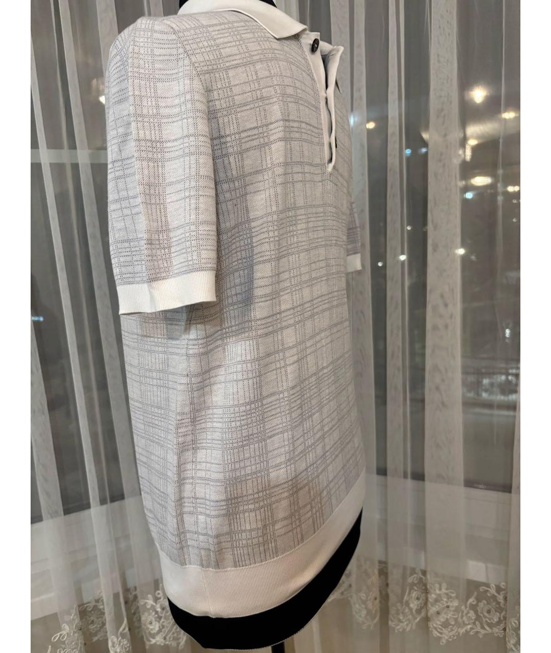 BRIONI Серый хлопковый джемпер / свитер, фото 2