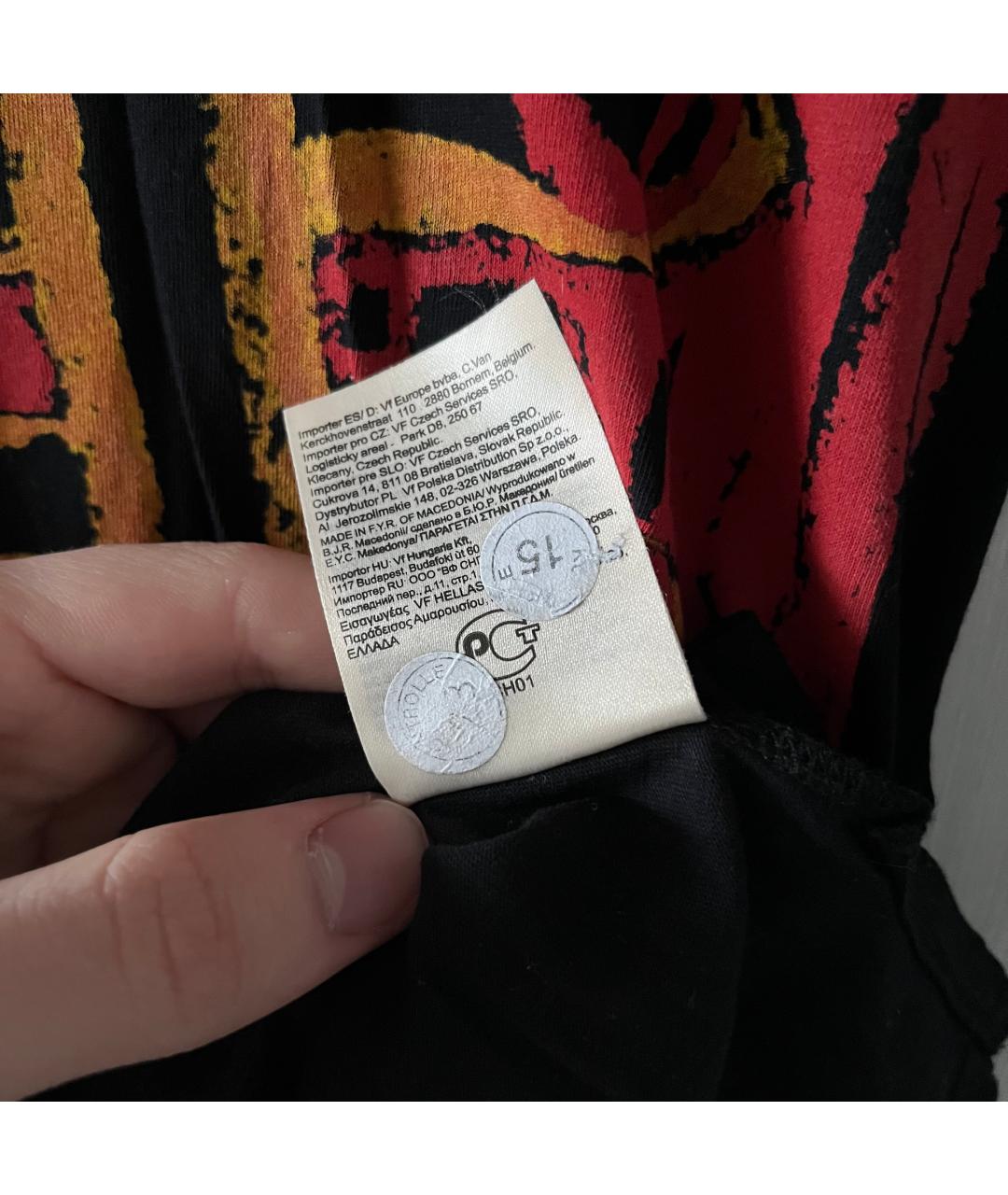 VIVIENNE WESTWOOD Черная хлопковая футболка, фото 4