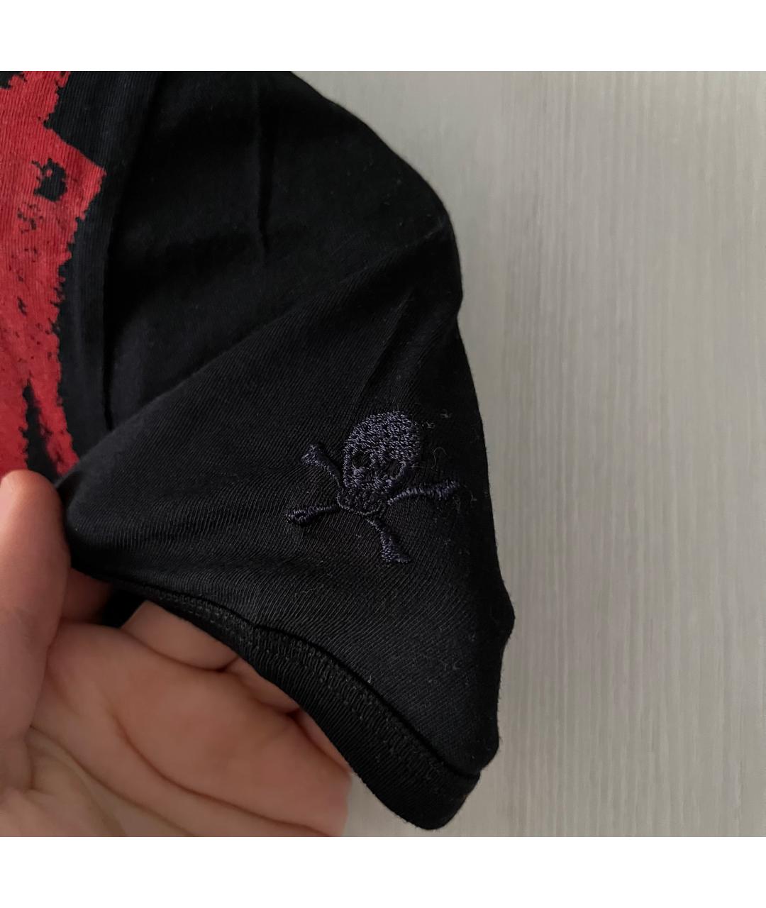 VIVIENNE WESTWOOD Черная хлопковая футболка, фото 5