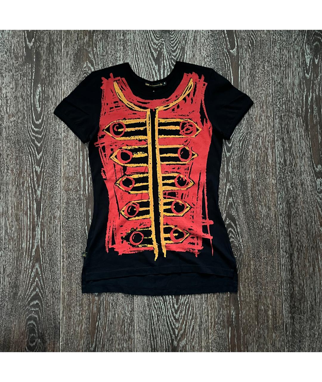 VIVIENNE WESTWOOD Черная хлопковая футболка, фото 8