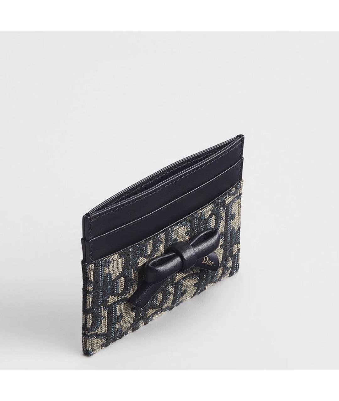 CHRISTIAN DIOR Синий кардхолдер, фото 3
