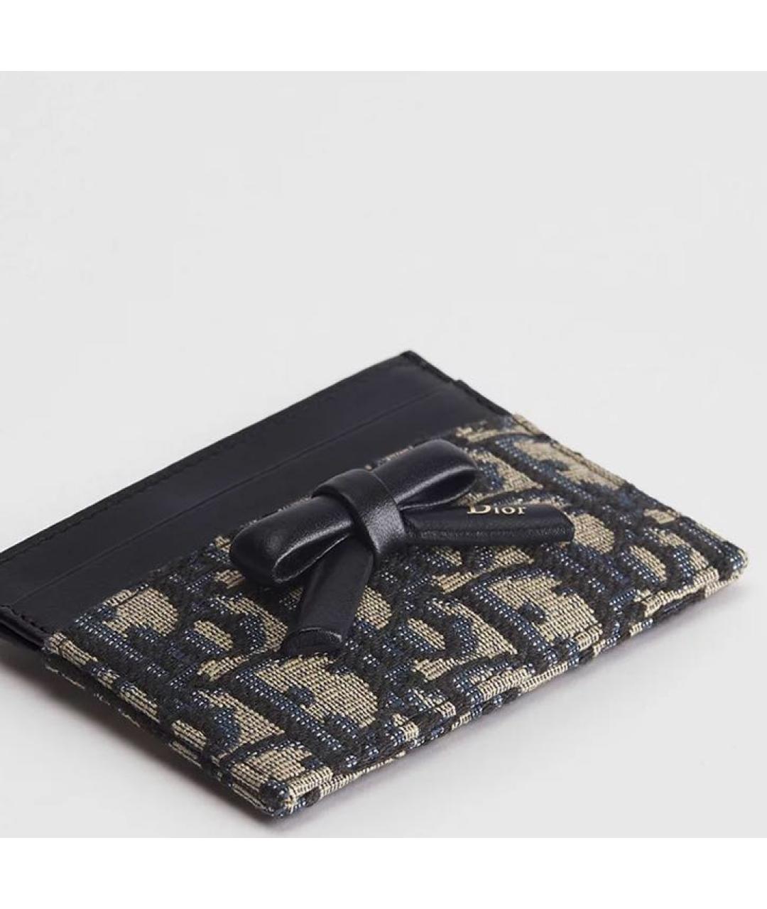 CHRISTIAN DIOR Синий кардхолдер, фото 2