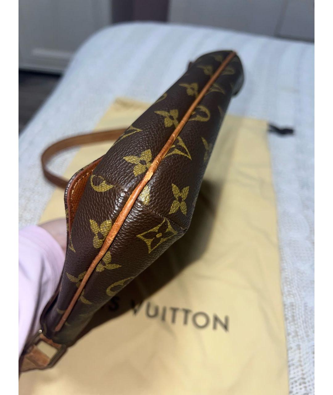 LOUIS VUITTON Коричневая сумка через плечо, фото 9