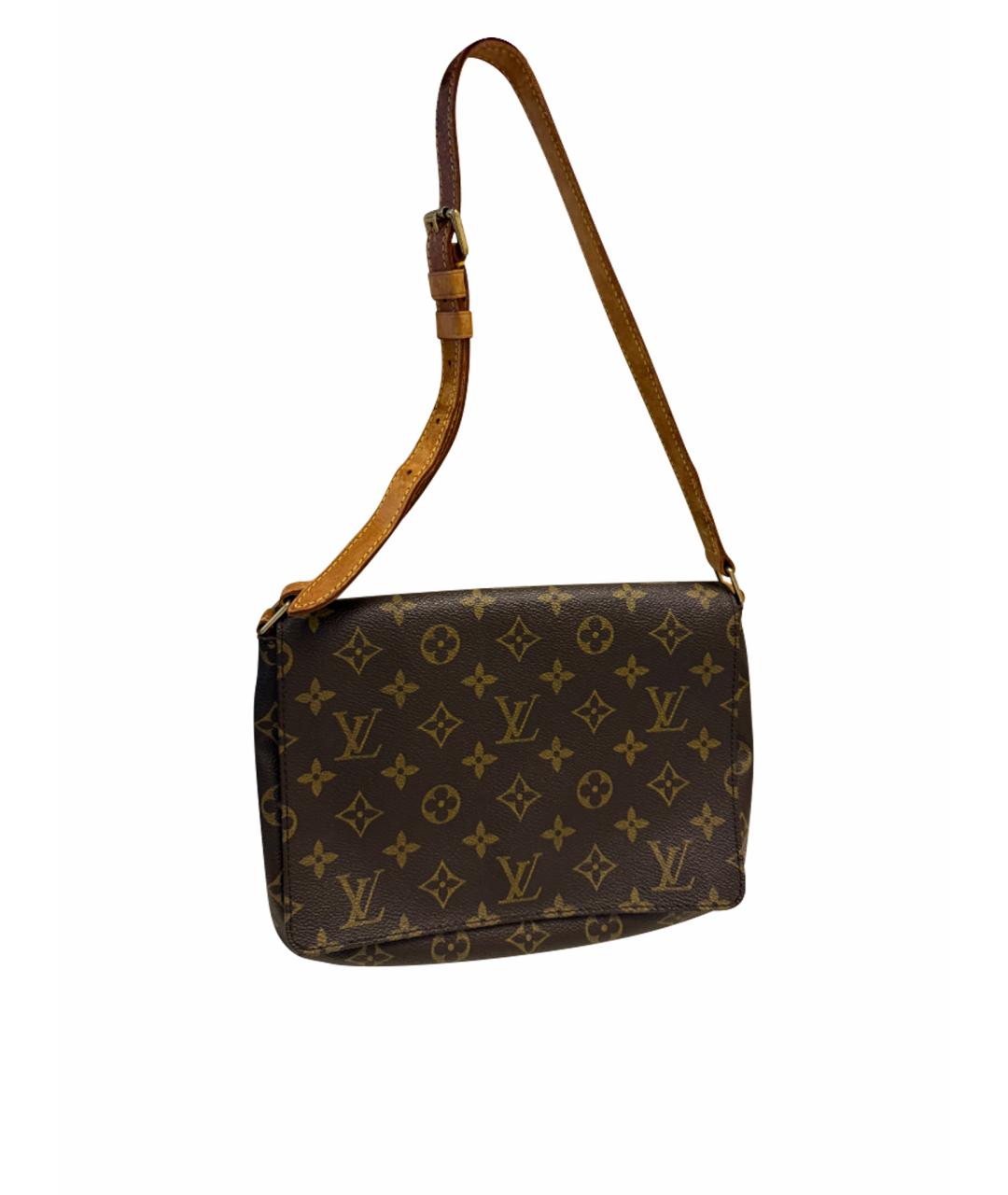 LOUIS VUITTON Коричневая сумка через плечо, фото 1