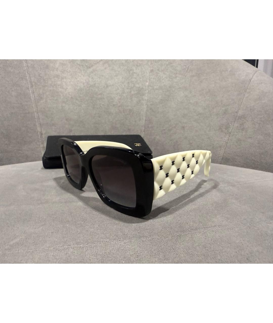 CHANEL Мульти пластиковые солнцезащитные очки, фото 3