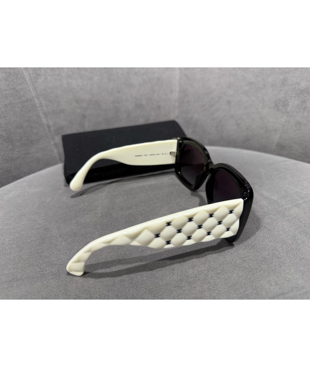 CHANEL Мульти пластиковые солнцезащитные очки, фото 6