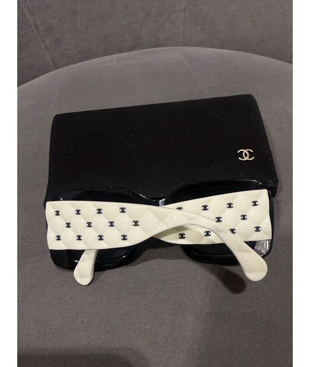 CHANEL Мульти пластиковые солнцезащитные очки, фото 7