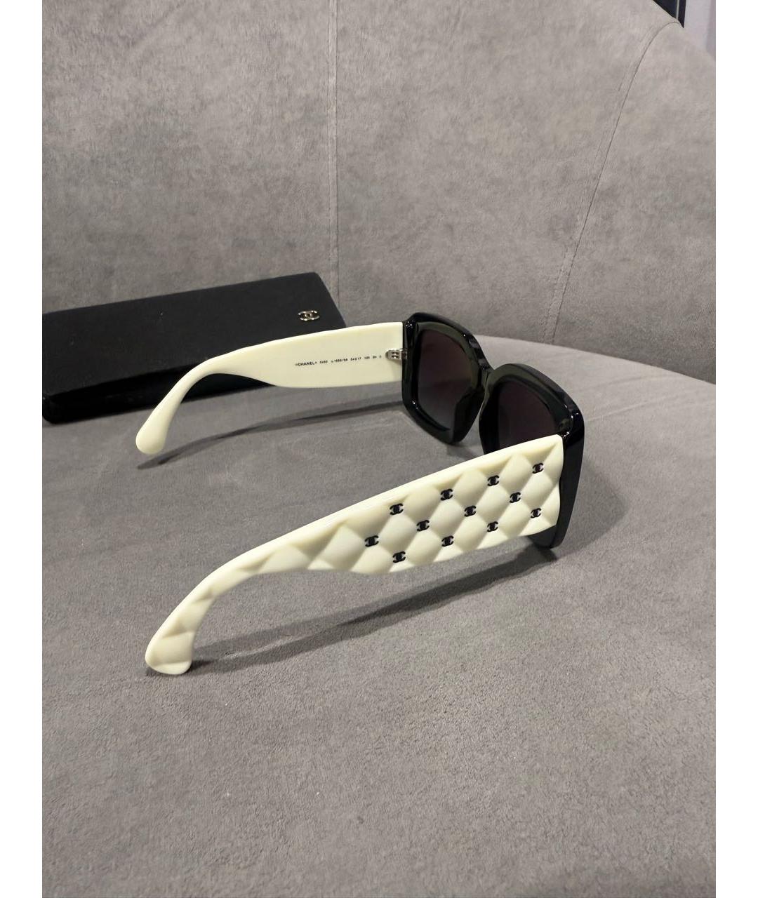 CHANEL Мульти пластиковые солнцезащитные очки, фото 2