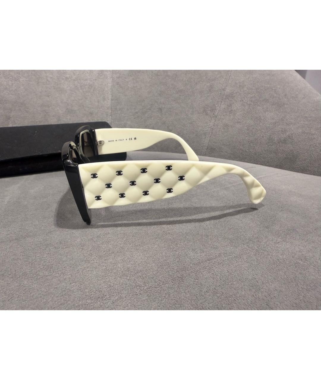 CHANEL Мульти пластиковые солнцезащитные очки, фото 4