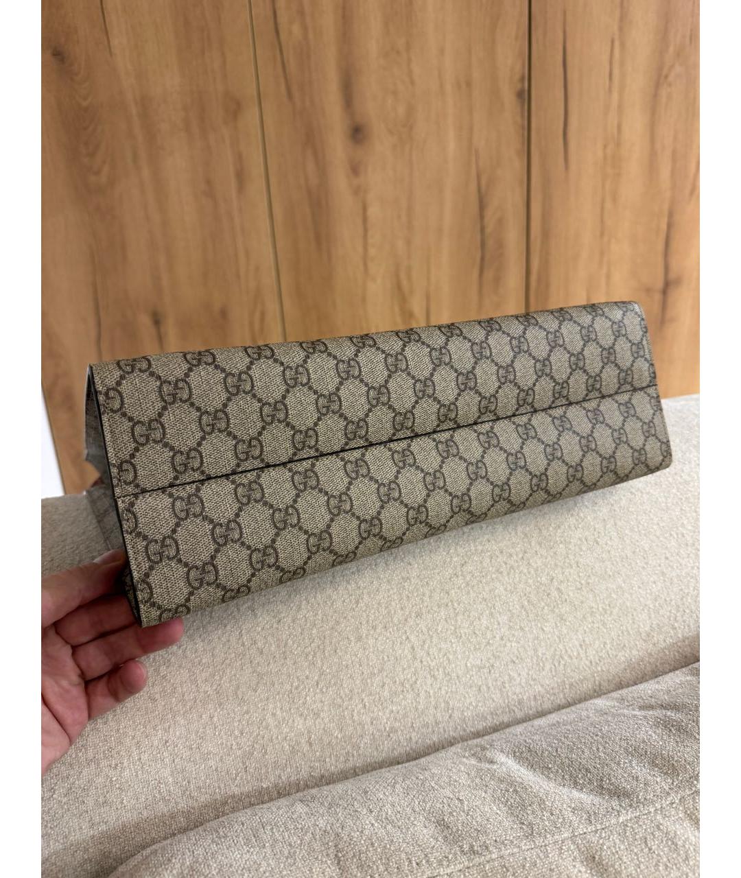 GUCCI Коричневая сумка тоут, фото 5