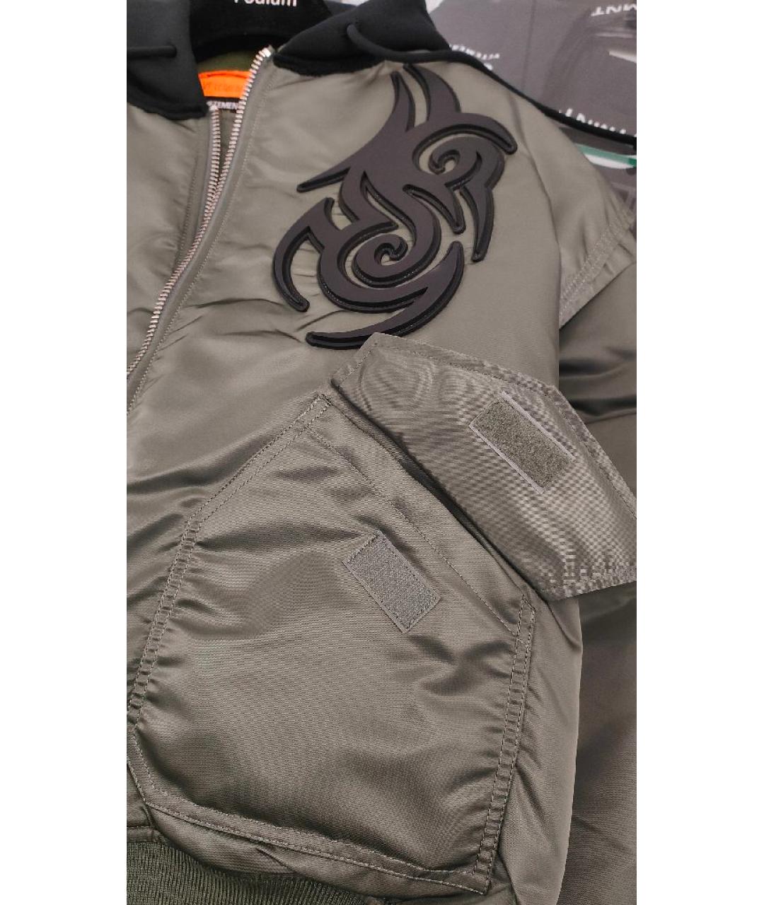 VETEMENTS Зеленая куртка, фото 4