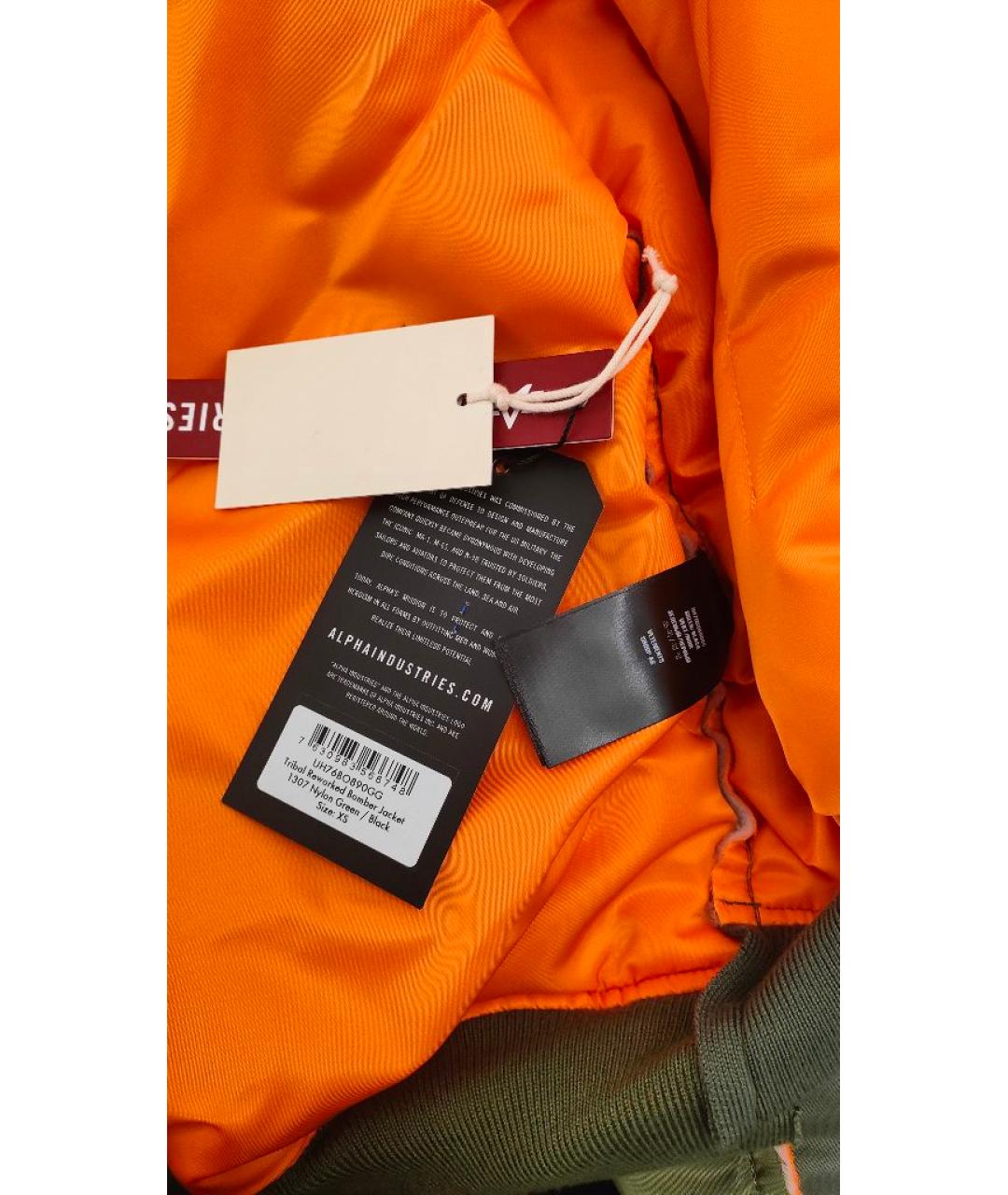 VETEMENTS Зеленая куртка, фото 3