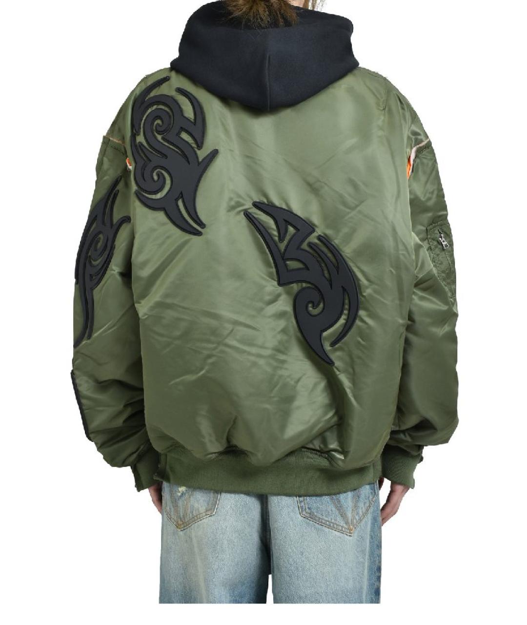 VETEMENTS Зеленая куртка, фото 6