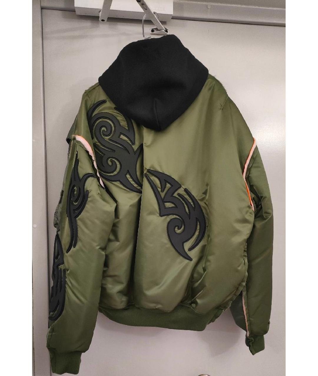 VETEMENTS Зеленая куртка, фото 2