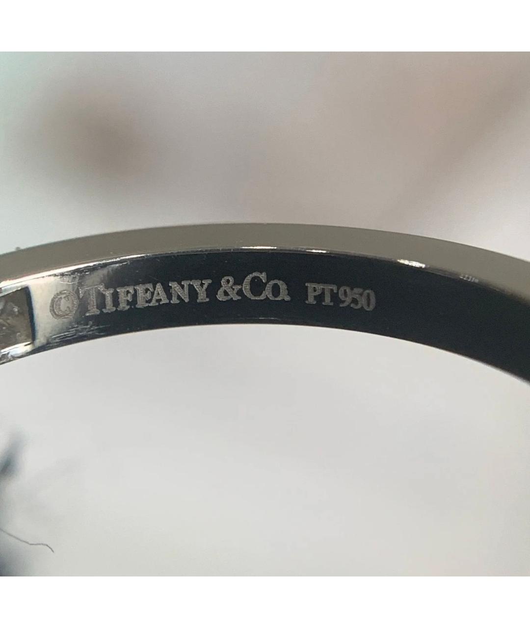 TIFFANY&CO Серебряное платиновое кольцо, фото 6