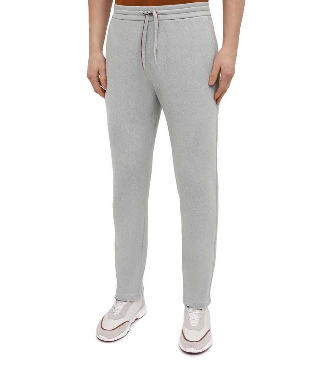 LORO PIANA Хлопковые повседневные брюки, фото 2