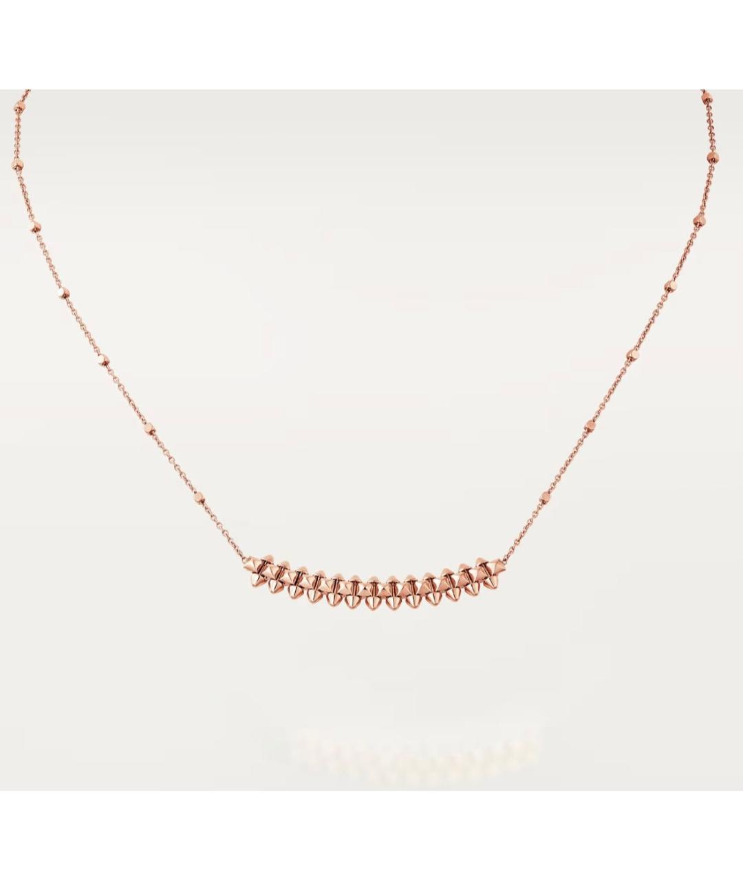 CARTIER Колье из розового золота, фото 8