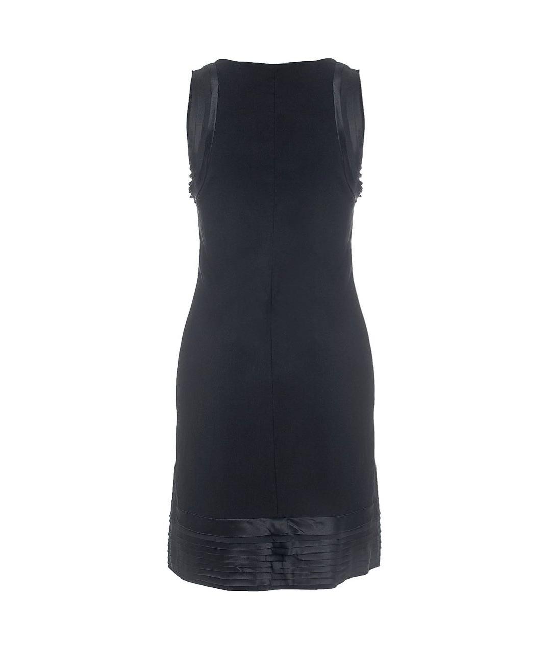 LIVIANA CONTI Черное вискозное платье, фото 2