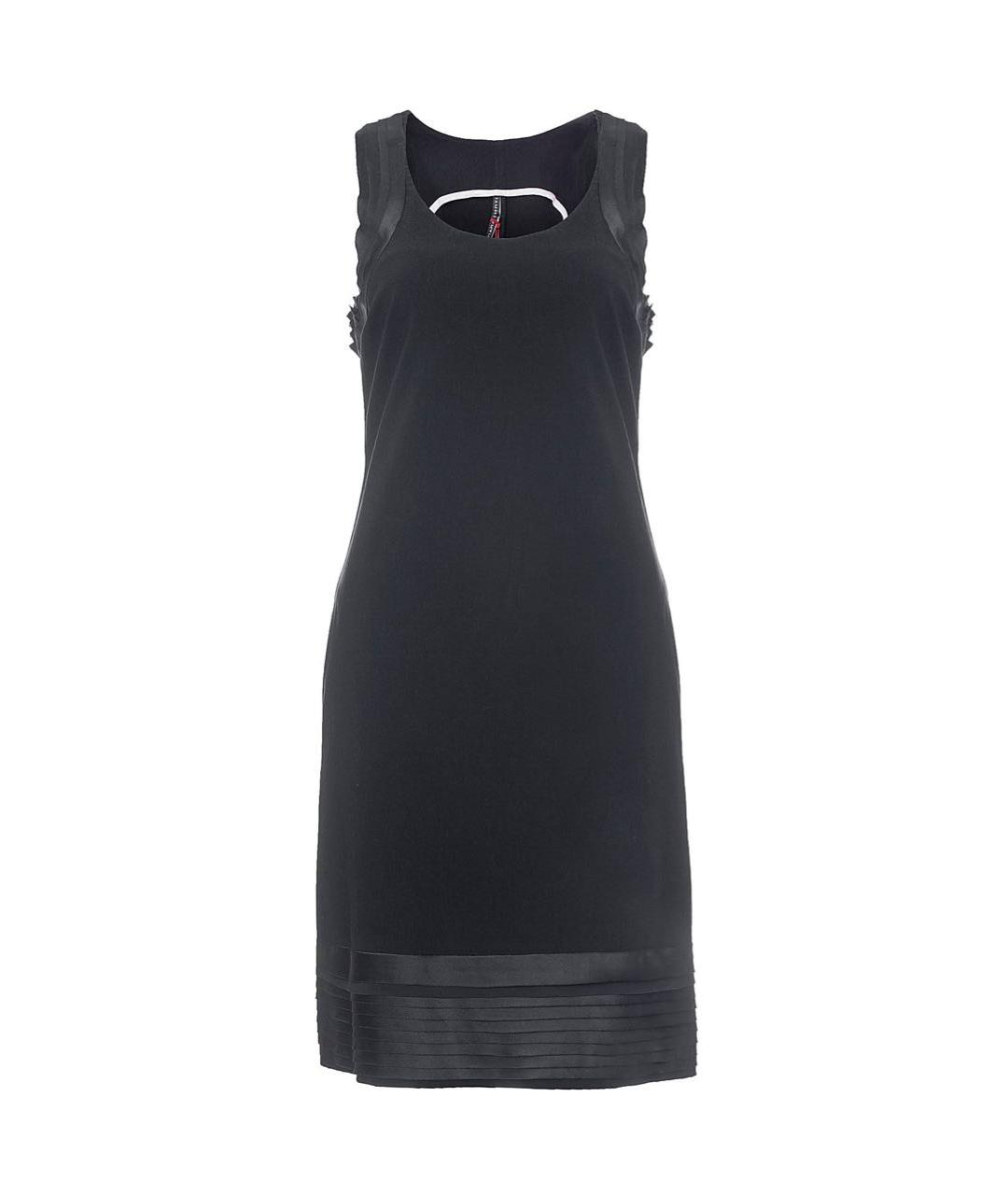 LIVIANA CONTI Черное вискозное платье, фото 8