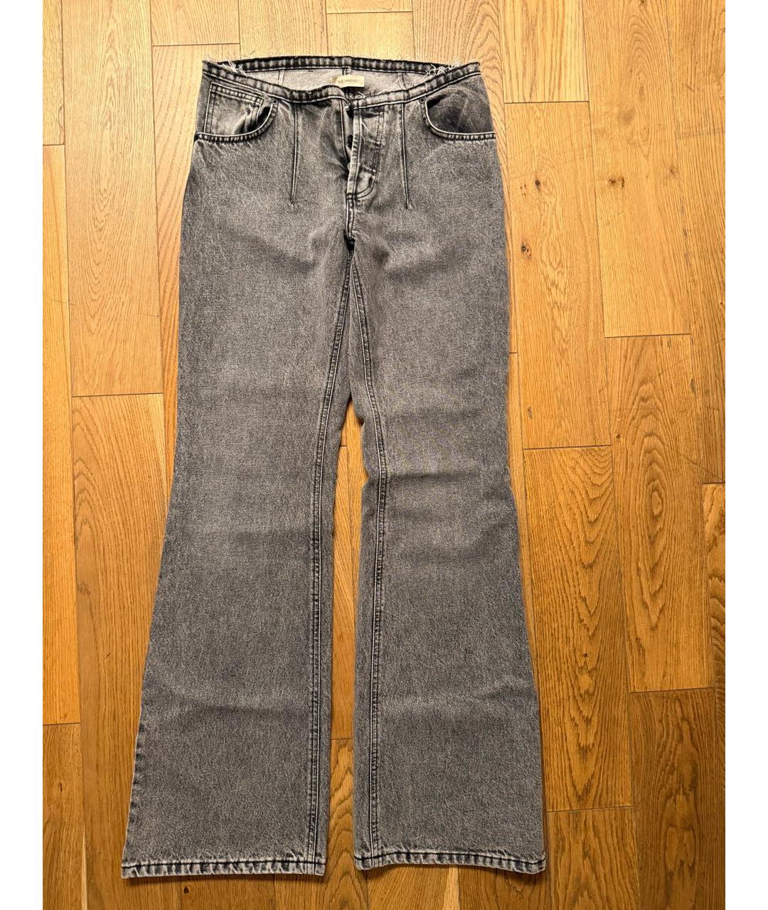 THE MANNEI Серые джинсы клеш, фото 6