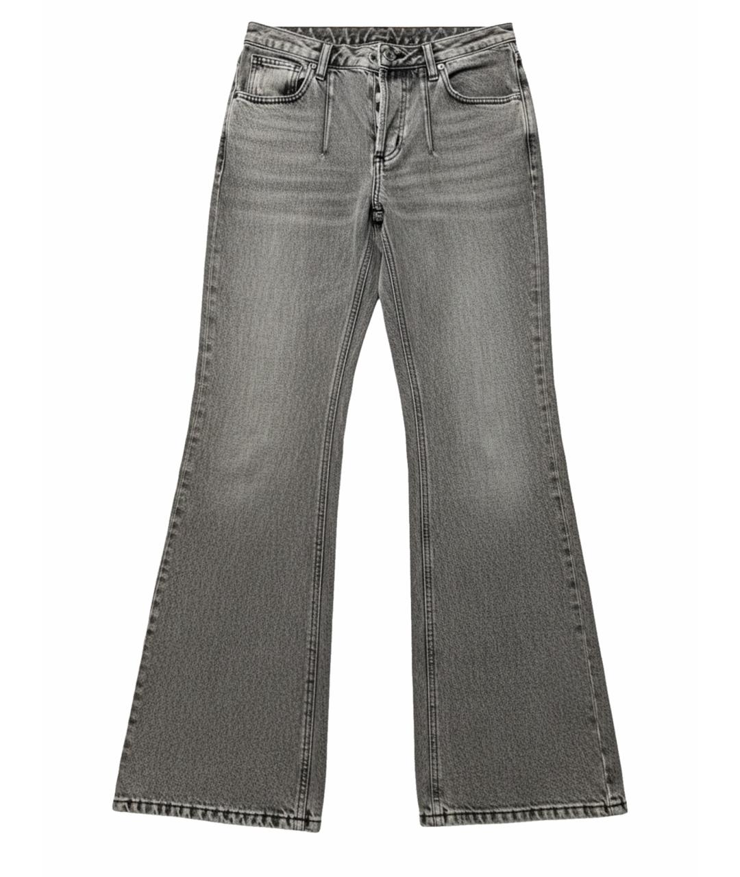 THE MANNEI Серые джинсы клеш, фото 1