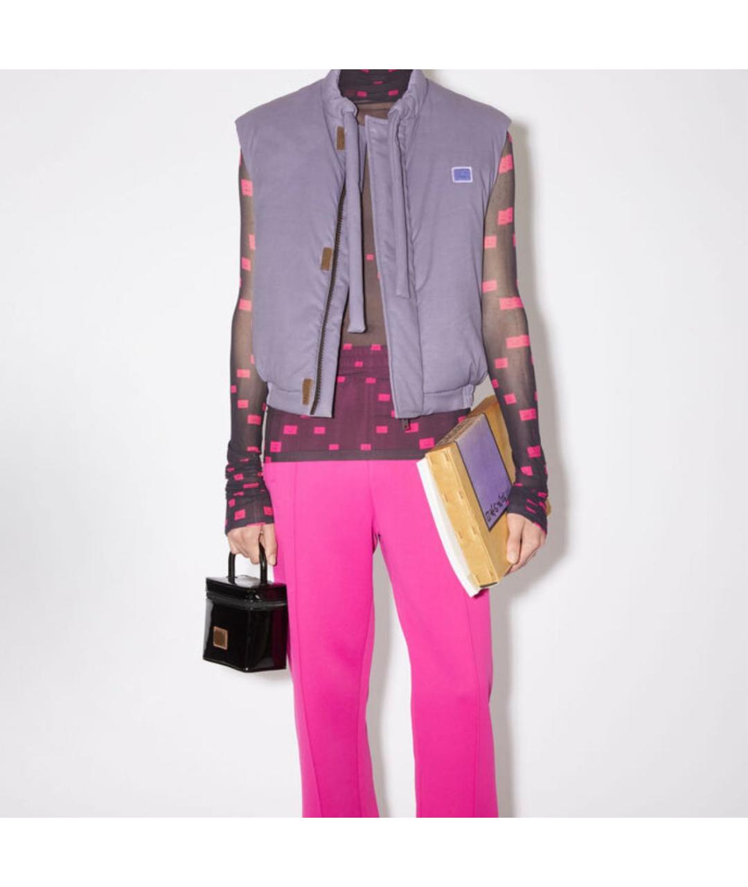 ACNE STUDIOS Черная сумка через плечо из лакированной кожи, фото 5