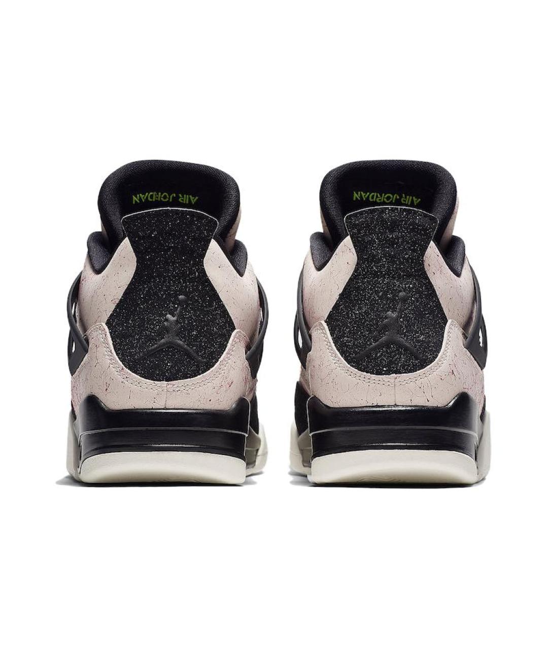 JORDAN Бежевые кожаные кроссовки, фото 5