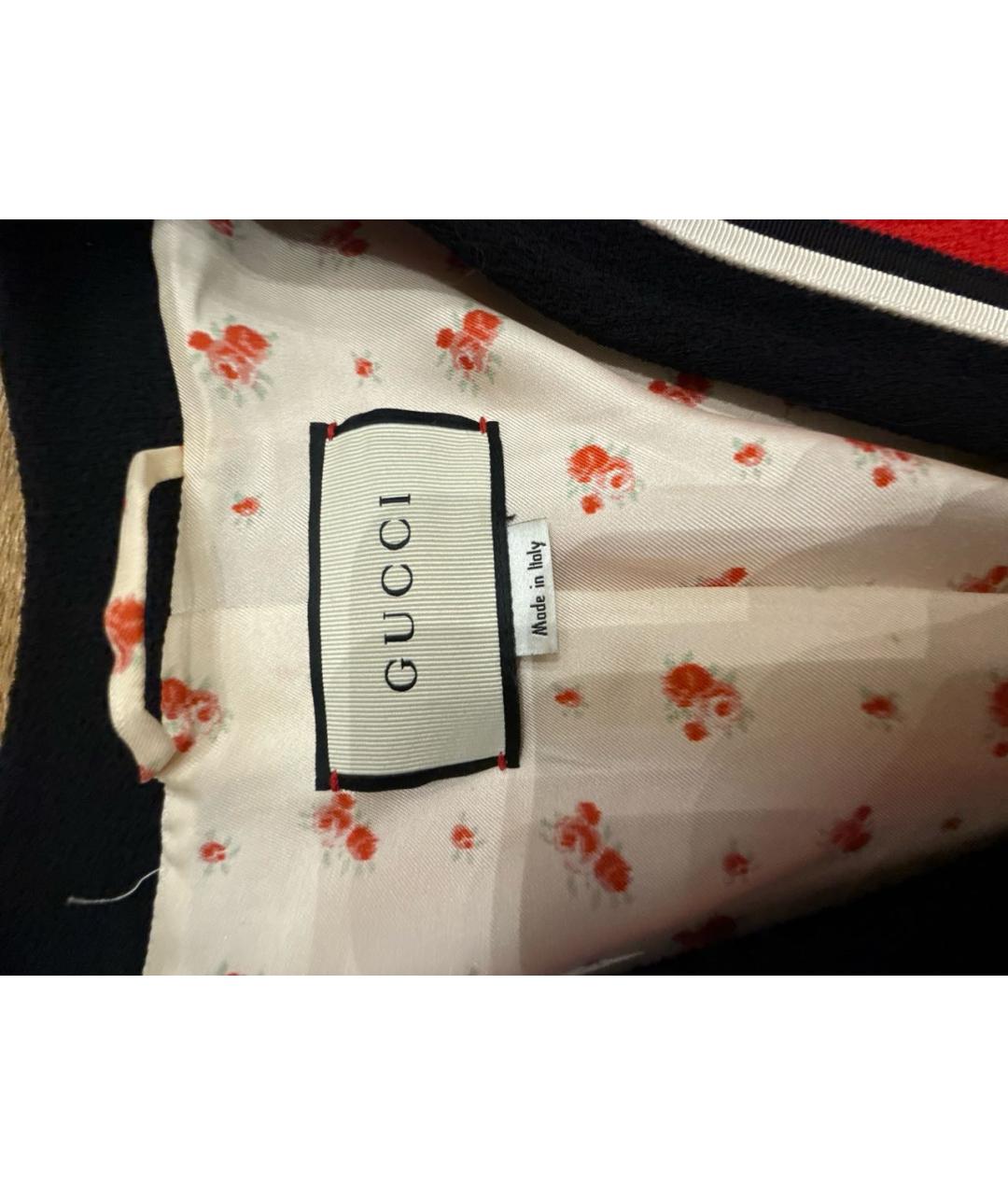 GUCCI Красный твидовый жакет/пиджак, фото 5