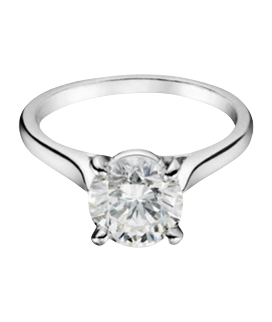 CARTIER Серебряное платиновое кольцо, фото 1