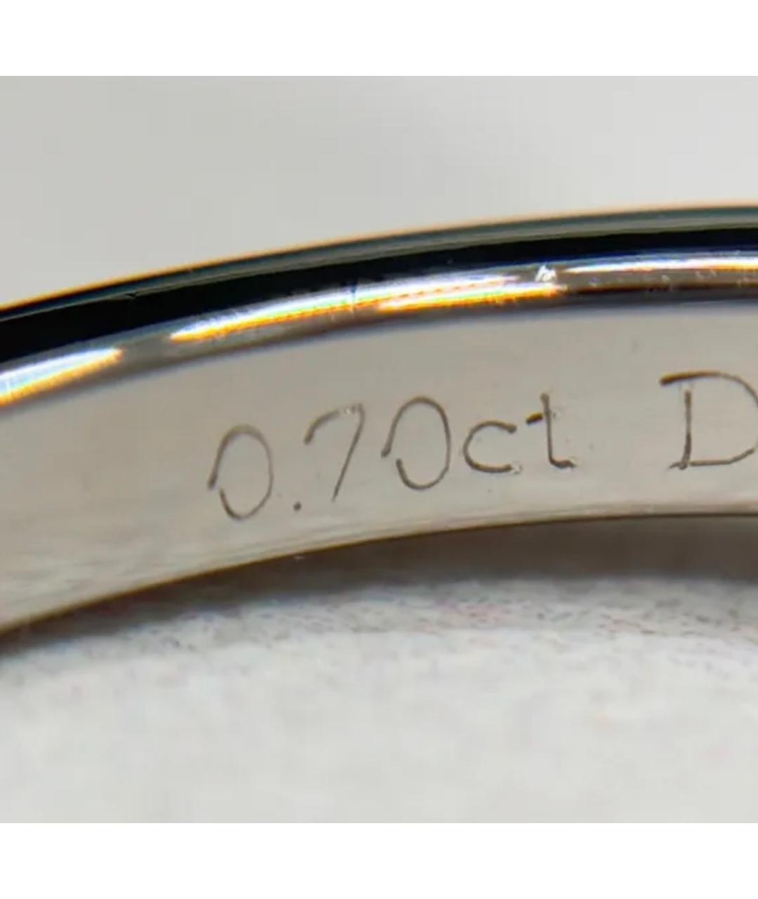 CARTIER Серебряное платиновое кольцо, фото 7