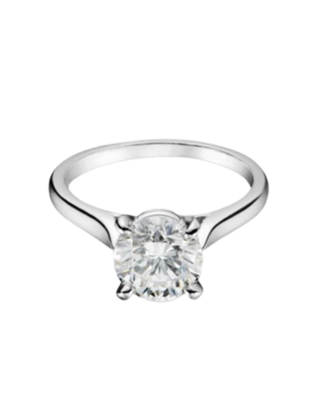 CARTIER Серебряное платиновое кольцо, фото 8