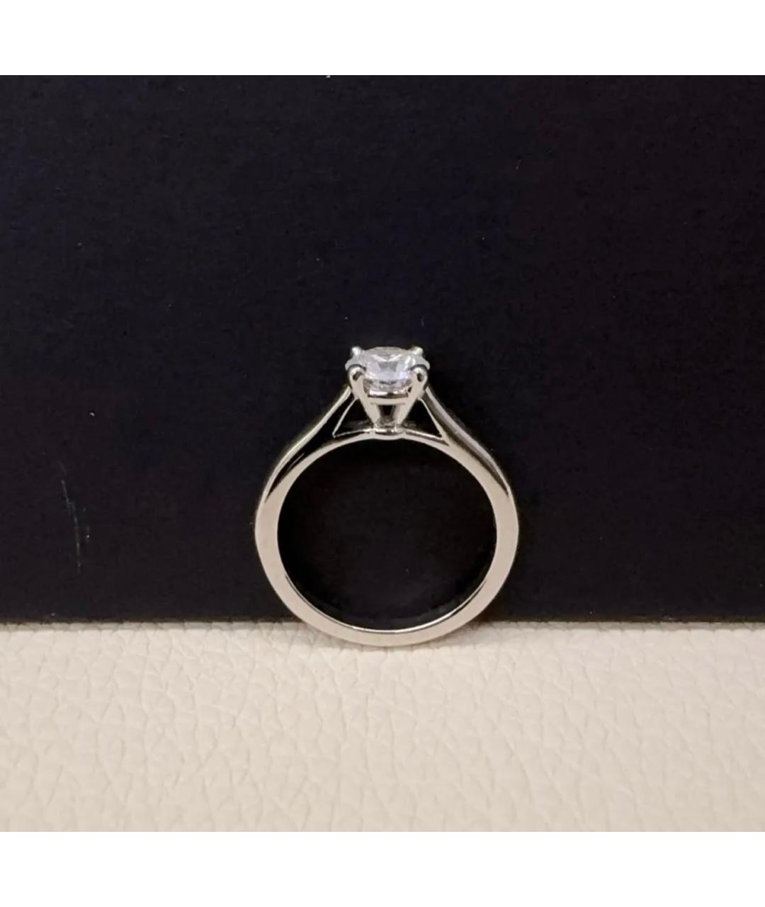 CARTIER Серебряное платиновое кольцо, фото 5