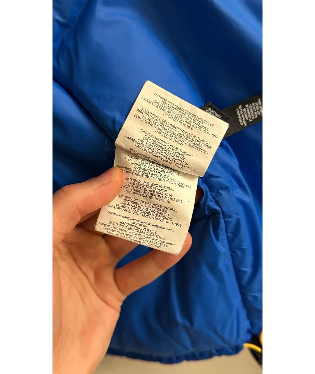 RALPH LAUREN Синий пуховик, фото 8