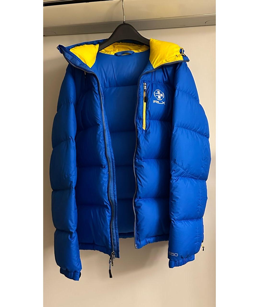 RALPH LAUREN Синий пуховик, фото 9