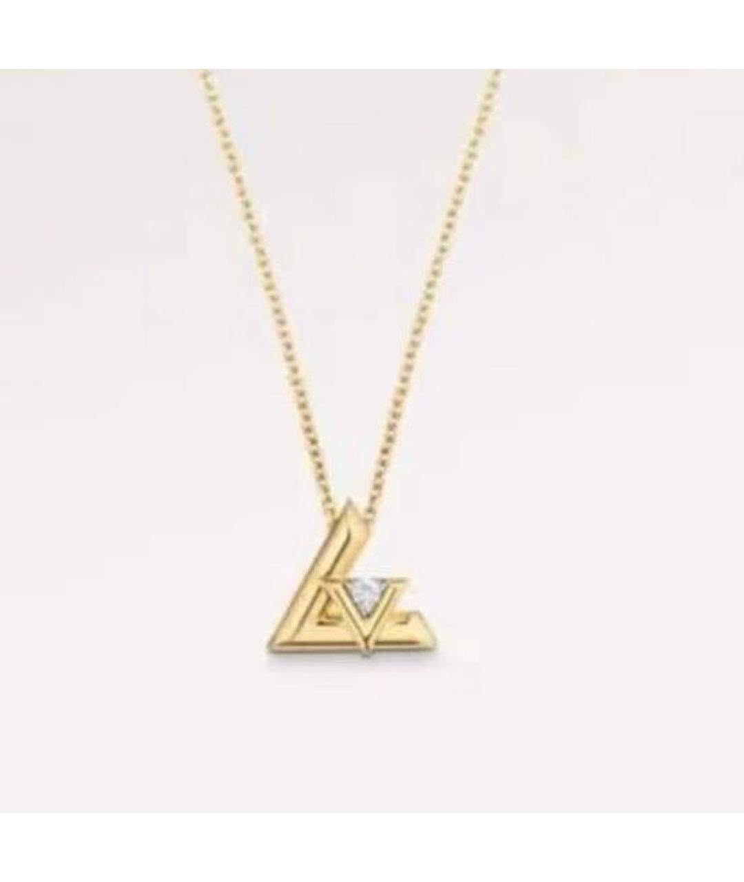 LOUIS VUITTON Желтое колье из желтого золота, фото 1