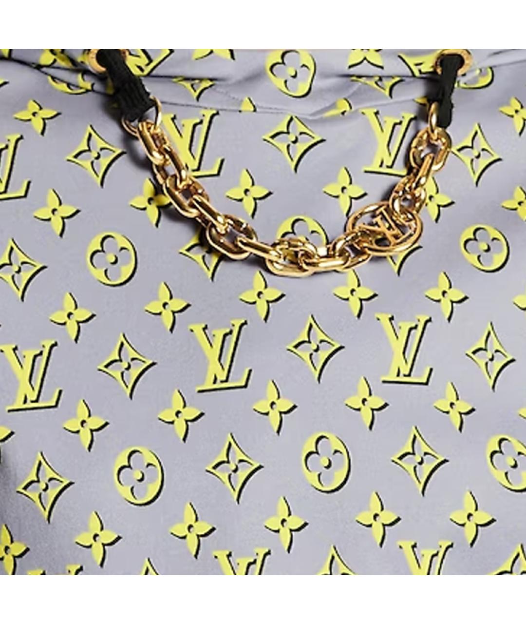 LOUIS VUITTON Серая футболка, фото 6