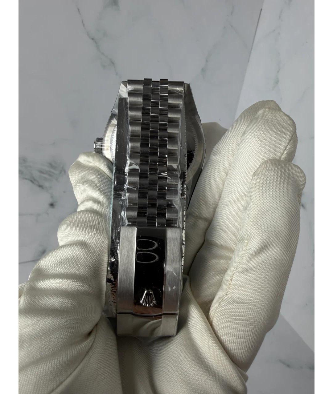 ROLEX Зеленые часы из белого золота, фото 6