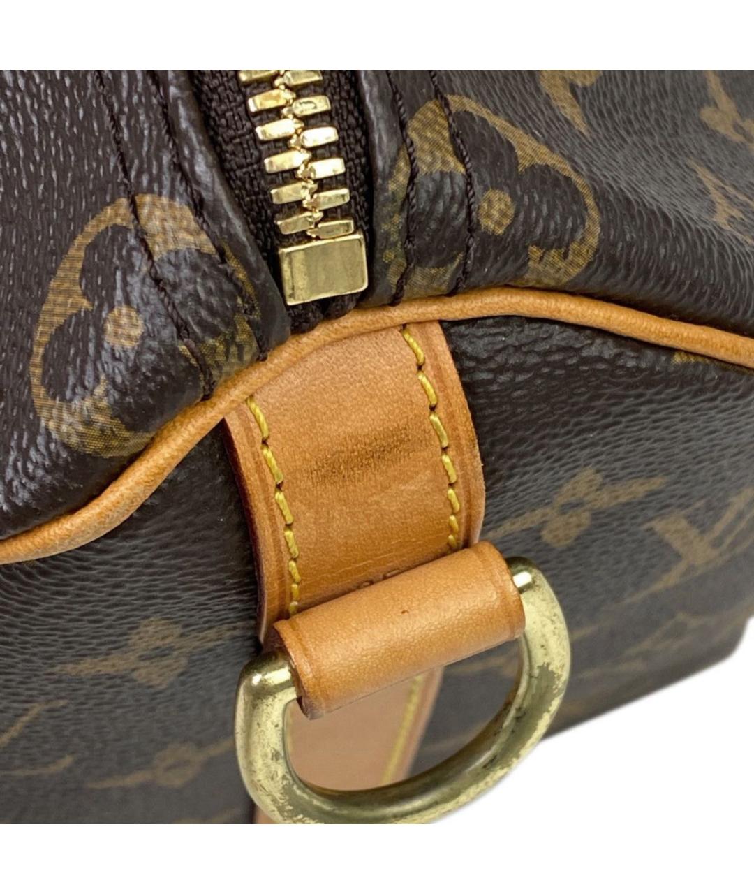 LOUIS VUITTON Коричневая сумка с короткими ручками, фото 8