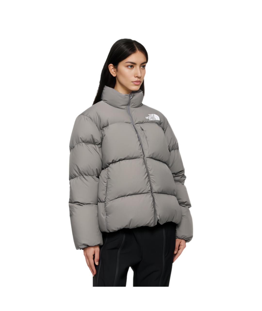 THE NORTH FACE Серый пуховик, фото 4
