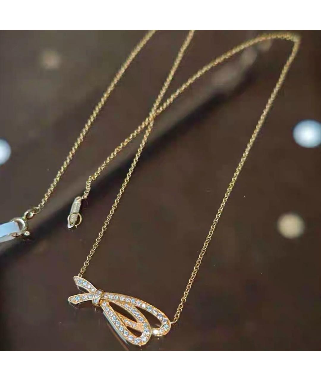 TIFFANY&CO Розовое колье из розового золота, фото 7