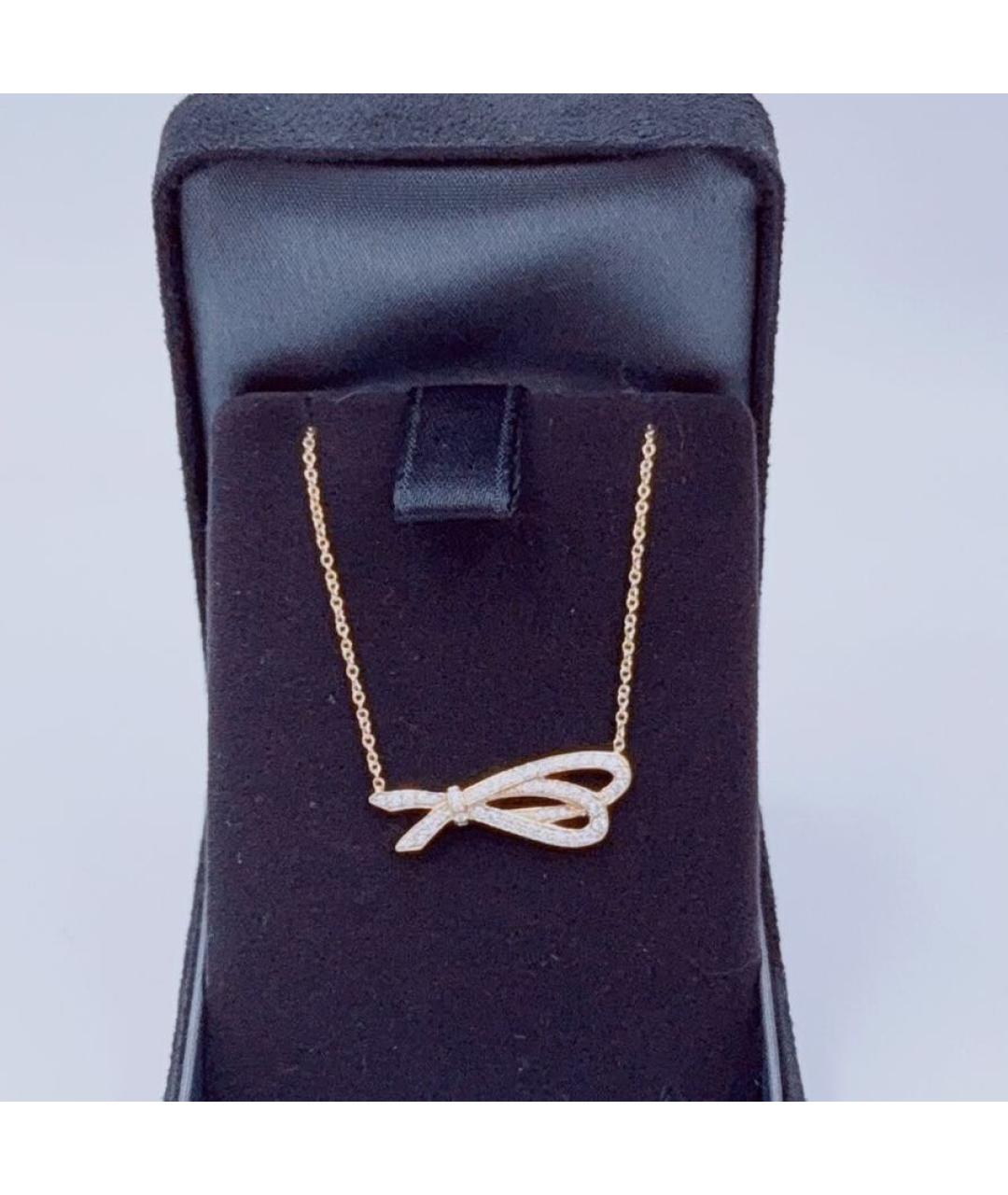 TIFFANY&CO Розовое колье из розового золота, фото 2