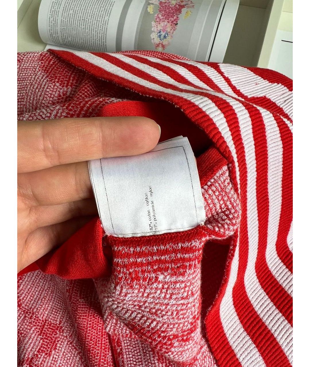 CHANEL Красное повседневное платье, фото 7