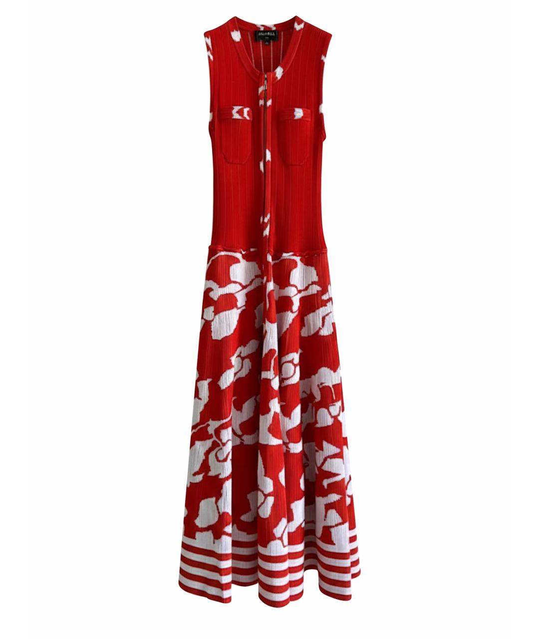 CHANEL Красное повседневное платье, фото 1