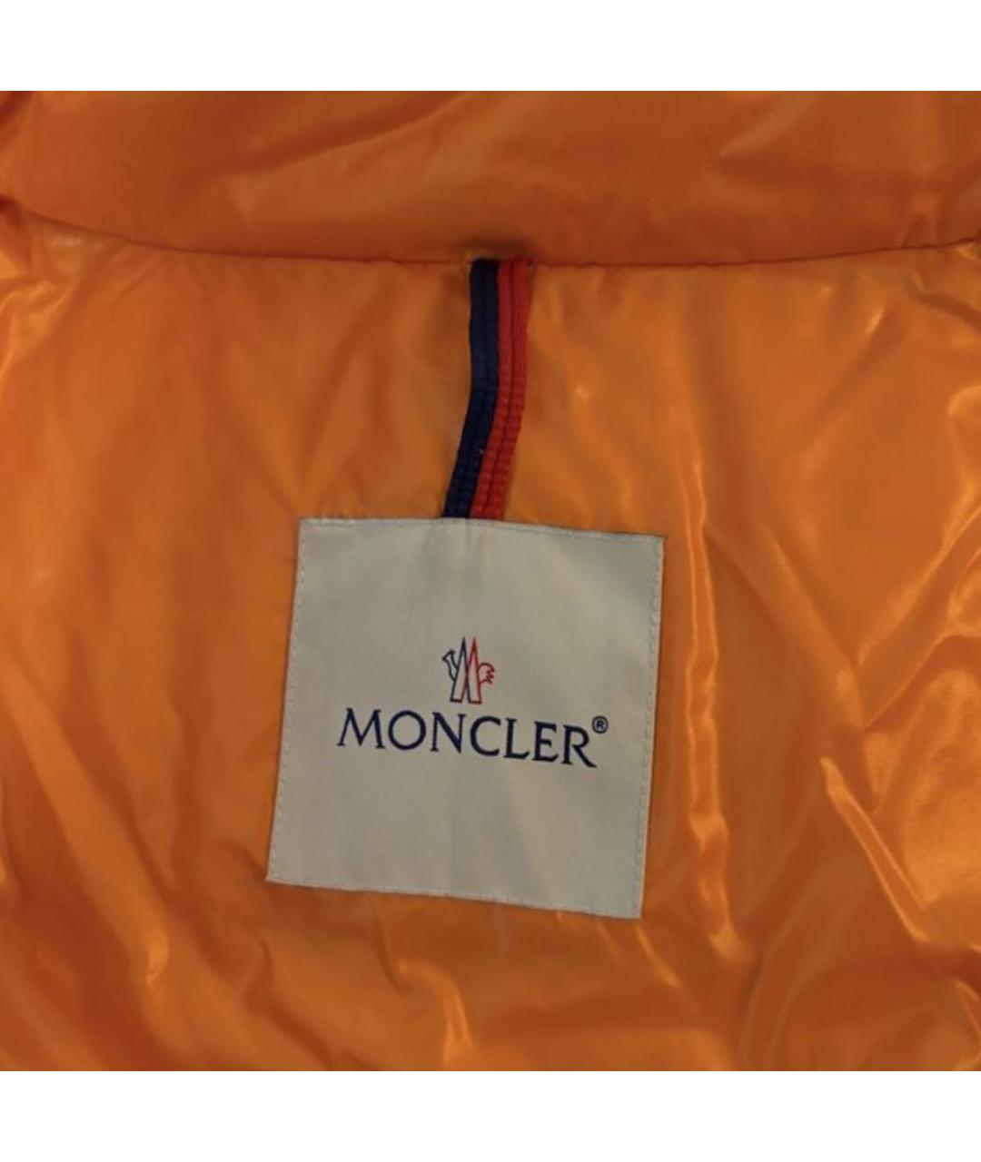 MONCLER Бежевый пуховик, фото 3